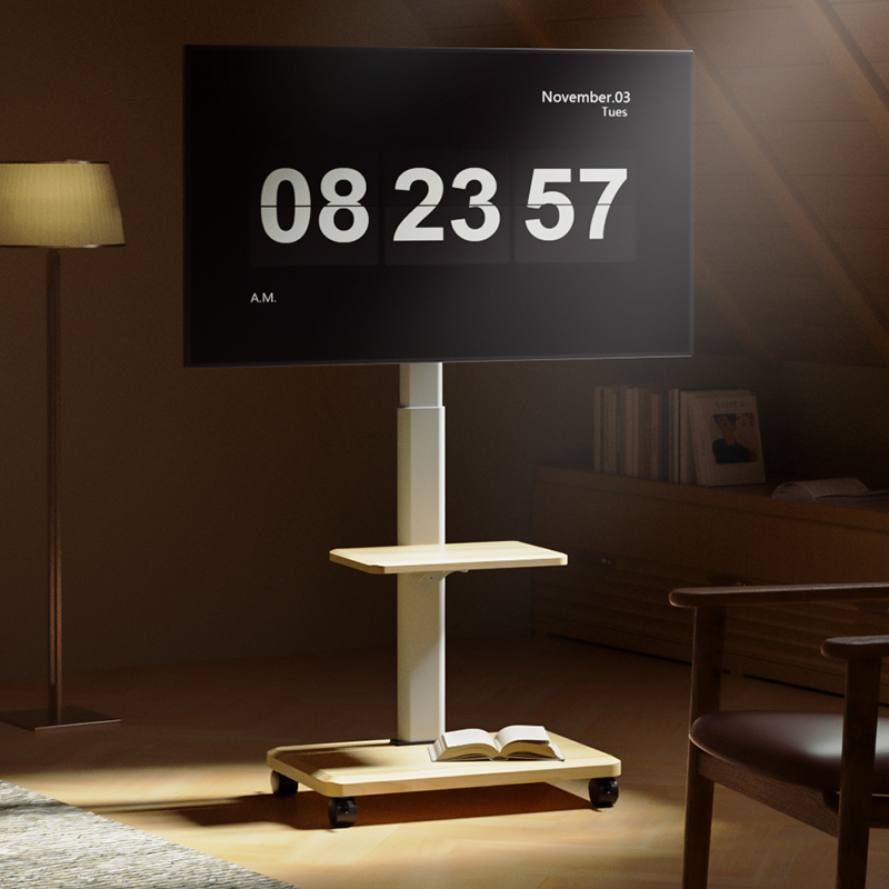 适用LG OLED42/48/55/65寸C4 C5电视支架可移动落地式推车免打孔