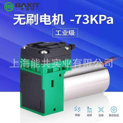 BAXIT气体循环泵微型隔膜泵无刷小型采样泵气体抽气真空泵G4B系列