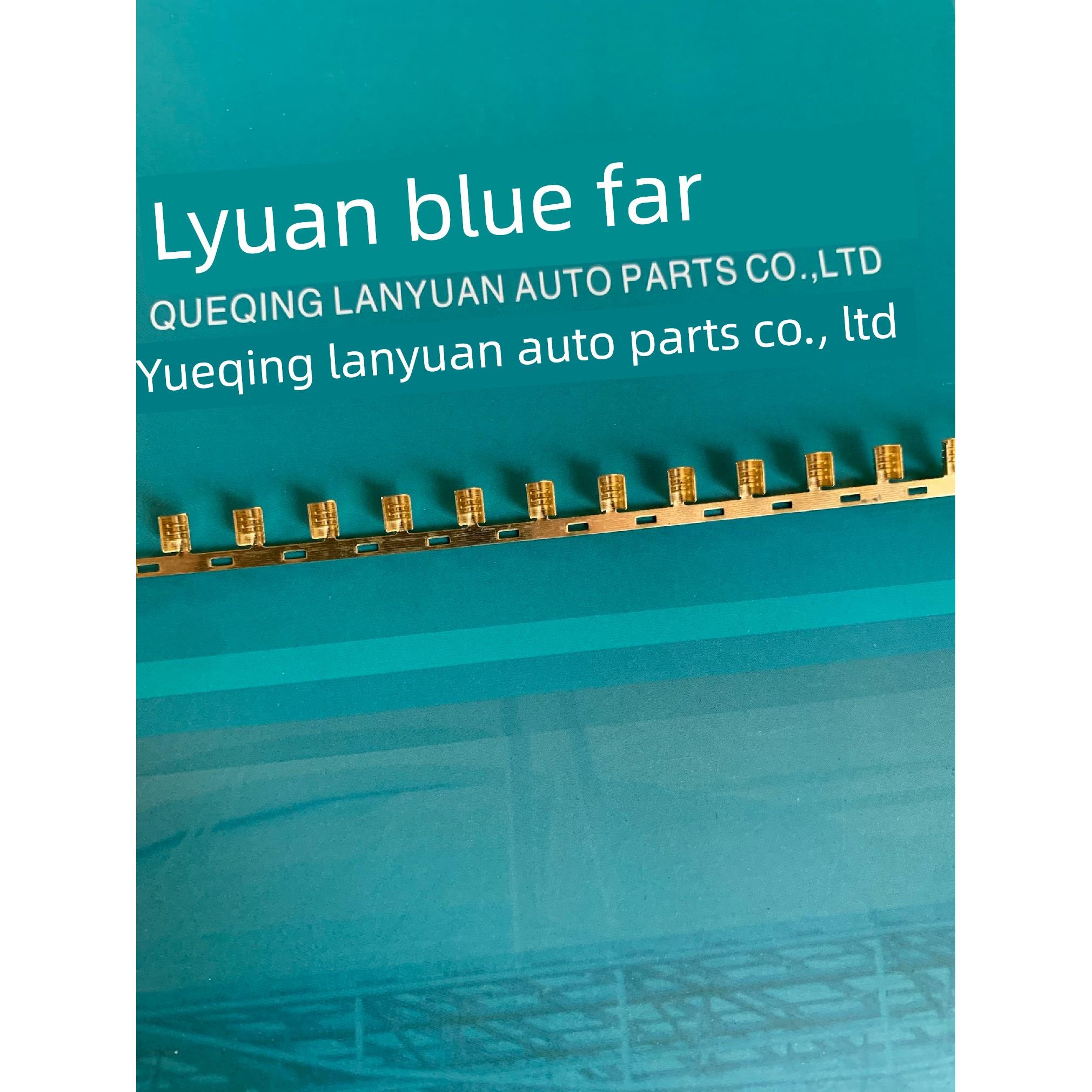 压线扣铜扣U型扣并线扣对接扣454A冷压接线端子0.4厚连带15000/盘