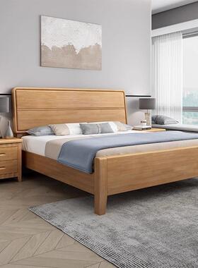 金BYZ柜床实木床现代简约1.米1.3储5米1.5m1.8双人卧室物实2木床