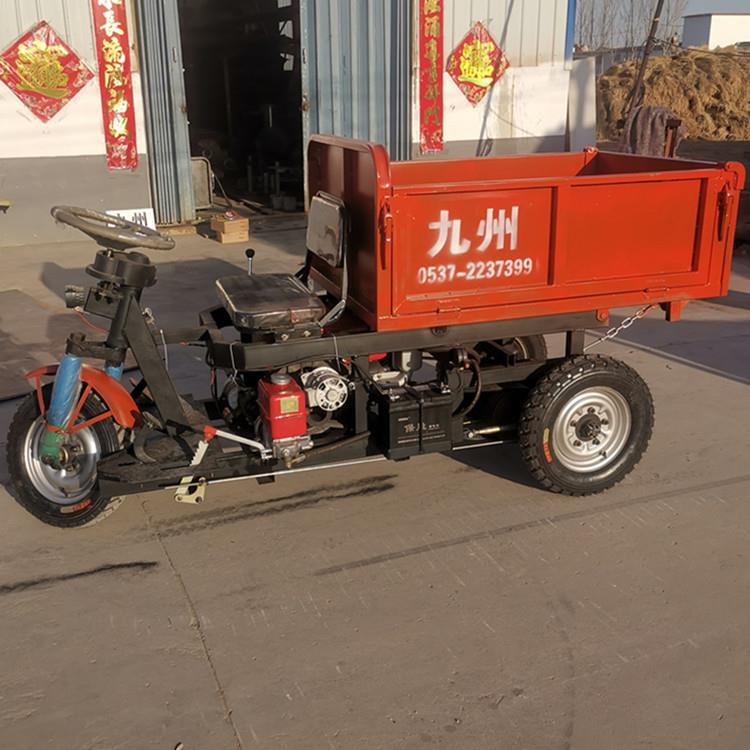 九方长期供应工地拉沙石12马力柴油三轮车