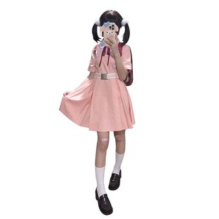 【空之境】玉子市场粉色连衣裙夏季制服