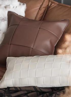 样板房抱枕轻奢简约现CTH代酒装沙发客厅软枕靠垫方样板间店抱枕