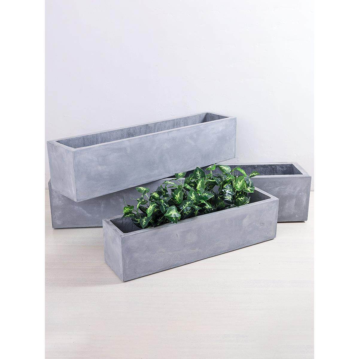 长方形阳泥花盆新水款马槽YLR户外庭院台绿植落地盆长条种菜镁泥,家居饰品,花盆,淘宝优惠券,粉丝福利购,淘宝优惠卷
