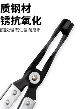 取1封1件气门油封拆装工具气门油出钳气门弹拆簧装拔FOO取钳汽修