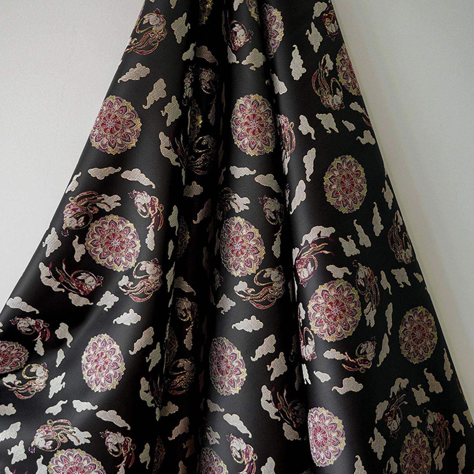 古风敦LH-J3-44面煌锦缎唐装甲金丝提童花布新中式马色织装料,居家布艺,海绵垫/布料/面料/手工diy,淘宝优惠券,粉丝福利购,淘宝优惠卷