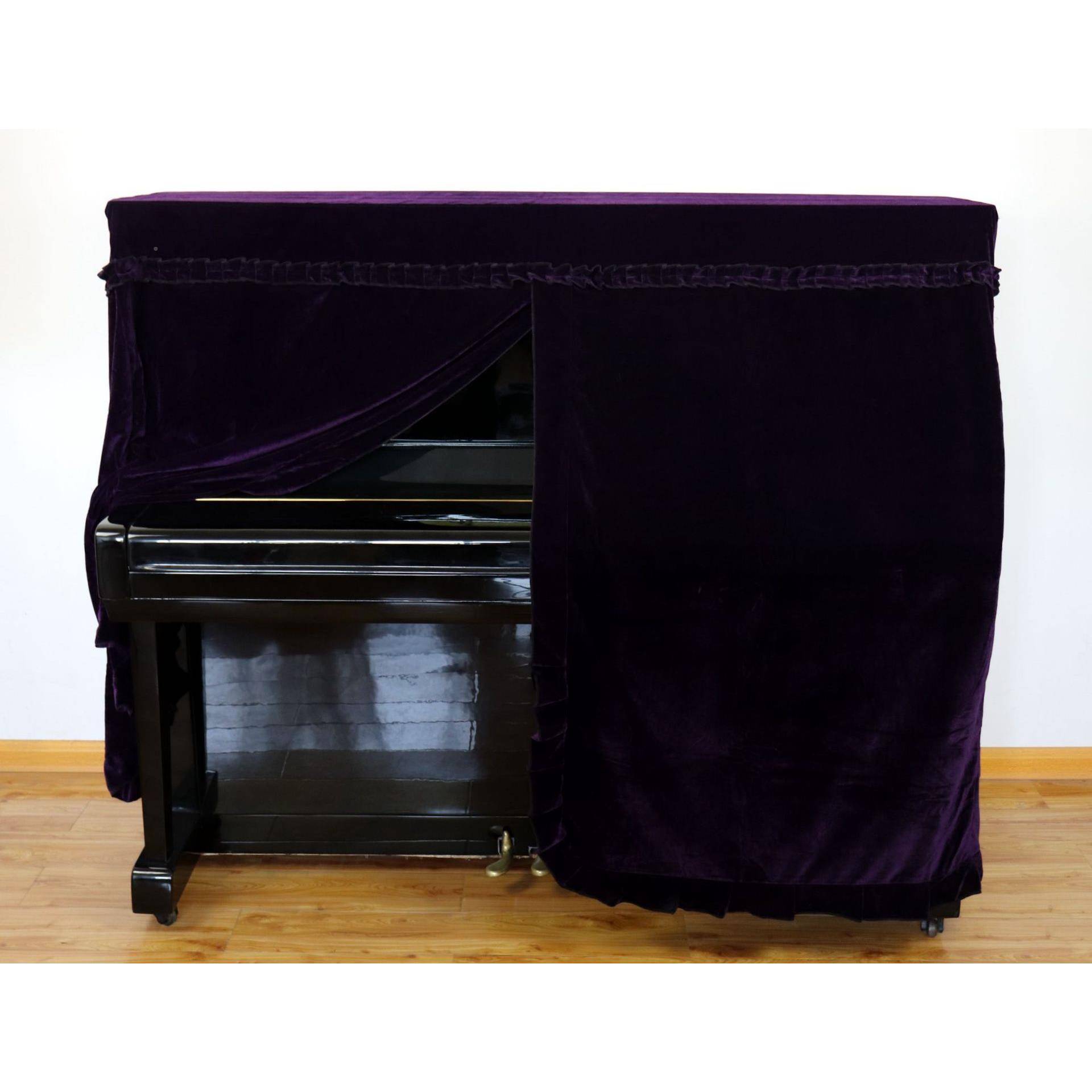 金丝绒钢琴C套钢琴罩罩YD18010(后全面长40M不含凳套)