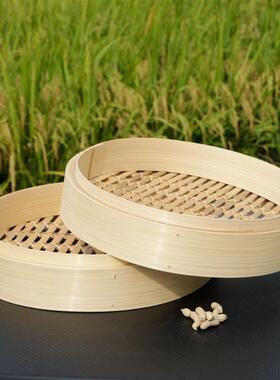 竹笼用大小号手工加深加高竹加厚竹编笼屉蒸蒸架蒸格蒸笼RGQ子家