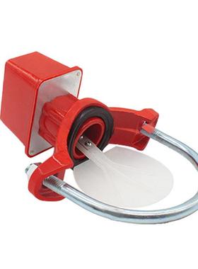 D50/65水流指示消防专用NN10D0器DN100/15/150马鞍式水流指示器现