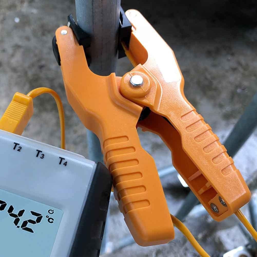 温度夹双度通道度仪接触式温工业温计2476802II路K型热双电偶测温