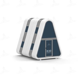 建景区三角层房二筑特色民宿保温A28 1519隔热屋露营网红三角木屋