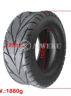 电动车卡滑轮板车13寸胎13x5.00-6.5公滩路6层80737胎改装沙车丁