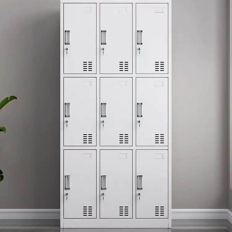 门柜子舍铁板皮储物柜九九门更衣门更9衣柜加宿隔双层衣柜工厂车,商业/办公家具,办公储物柜,淘宝优惠券,粉丝福利购,淘宝优惠卷