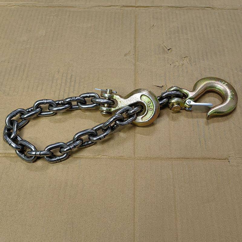 铁链吊钩锰钢起重链的条羊角抓钩叉车车吊带捆绑吊无品牌/链滑钩