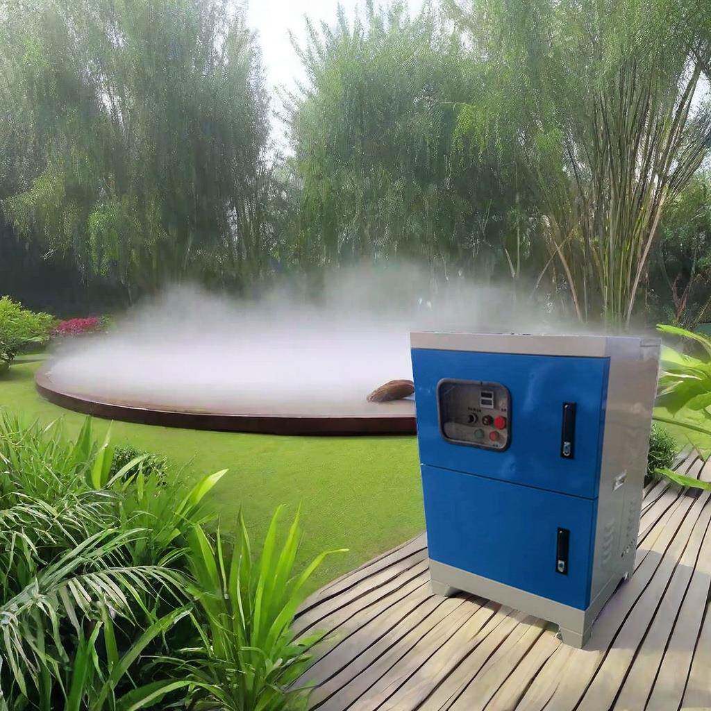 设高养压DZH雾森系统人造雾主机林景观造雾殖消毒工厂降温加湿器