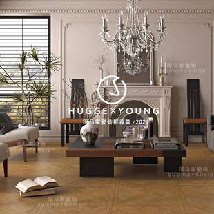 式复古木木0纹砖客厅卧室地板33170法瓷砖餐厅拼花地砖防滑800x80