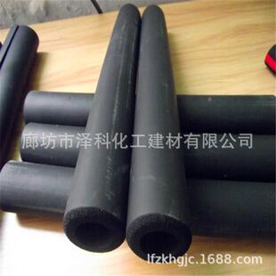 橡塑保温黑色铜管防火材料b1638隔空调室太阳能热隔音橡塑外保温