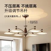 光级谱中古客厅吊灯复382新款 大厅主灯全屋高感全法式 奶油风古灯