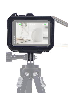 适用gopro1312兔边VEM框磁吸折叠转接件/级铝合金兔笼笼散热保升