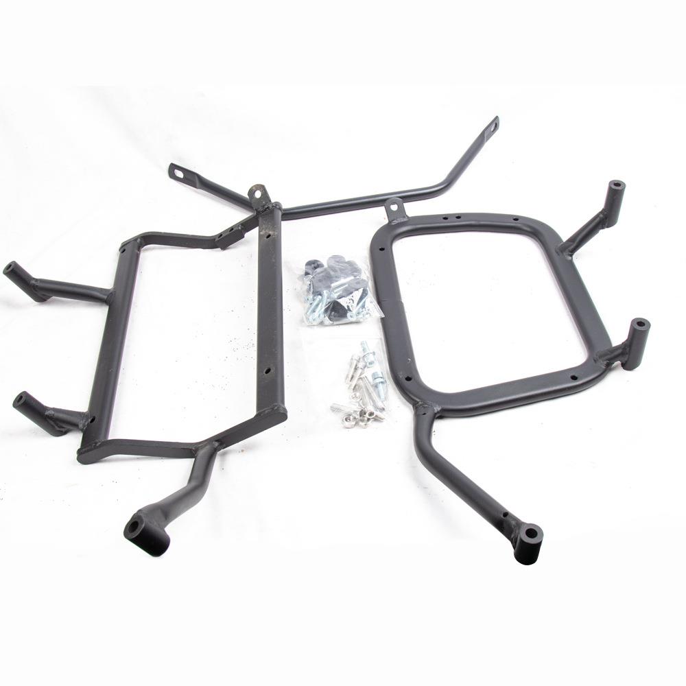 架适用春风MT800FTO排气边摩托车边箱右碳躲钢支架边箱躲排气管支