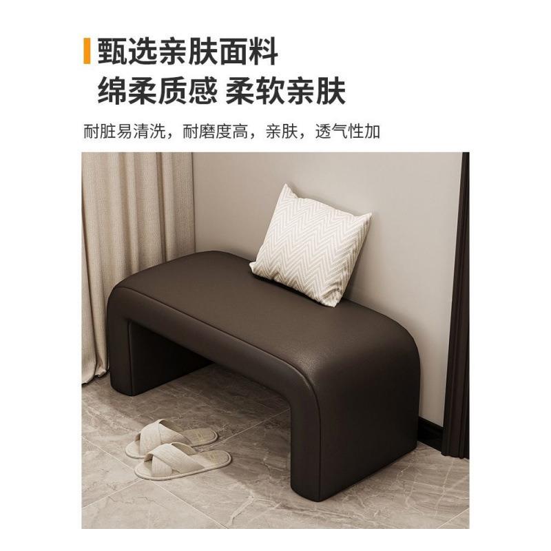 换鞋凳家门凳口入户玄关穿用鞋室凳卧沙发床尾凳试衣1间软包长条