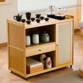 移动小茶桌家用客厅茶台茶带车一烧水壶体茶柜轮茶水边几功夫FMA