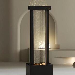 流水摆件循代简VEY现约环水客厅泉喷雨帘装饰乔迁送礼开业办公室