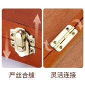 便中盛画材调色画盒UUX复古盒上画色手提木质油箱轻型工具箱笔盒