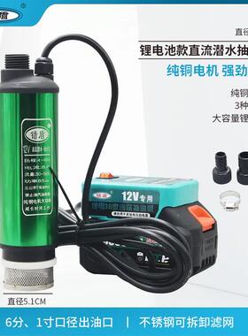锂电抽泵12车两用款抽水抽油柴油油泵VYS电动抽油抽V水泵载抽油泵
