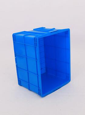 如顺塑YNN加储厚600-4业金00蓝色塑料周转箱大号服饰蔬菜仓五塑料