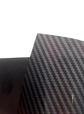 PC片p材PC碳纤装纹PCA塑料片PC黑色汽车门c槛条吸塑内饰板挡泥板