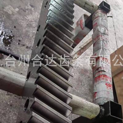 台齿州1606级磨齿条高精密齿轮有斜研齿直工雕刻机传动孔直接安装
