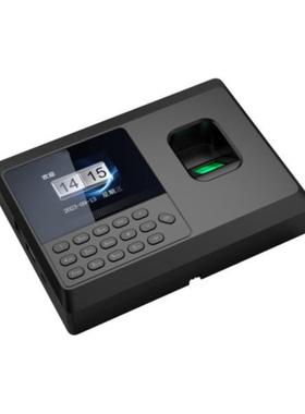 F0FP01-美1指纹考卡勤机打机单机版文员工上班中英考勤机可选3P0