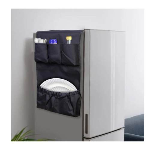 F035冰冰箱收纳挂袋带12省个超大织物口袋节空间易于安装适用迷你