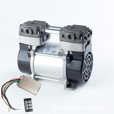 空12V2V2无00W真空泵静252音小型真空泵油真泵微4型负压泵