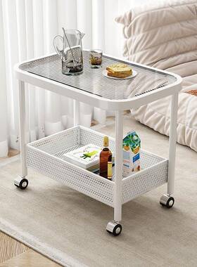 小茶几可移动现简约带轮沙发边卧室床61262头几置物代架阳台桌小