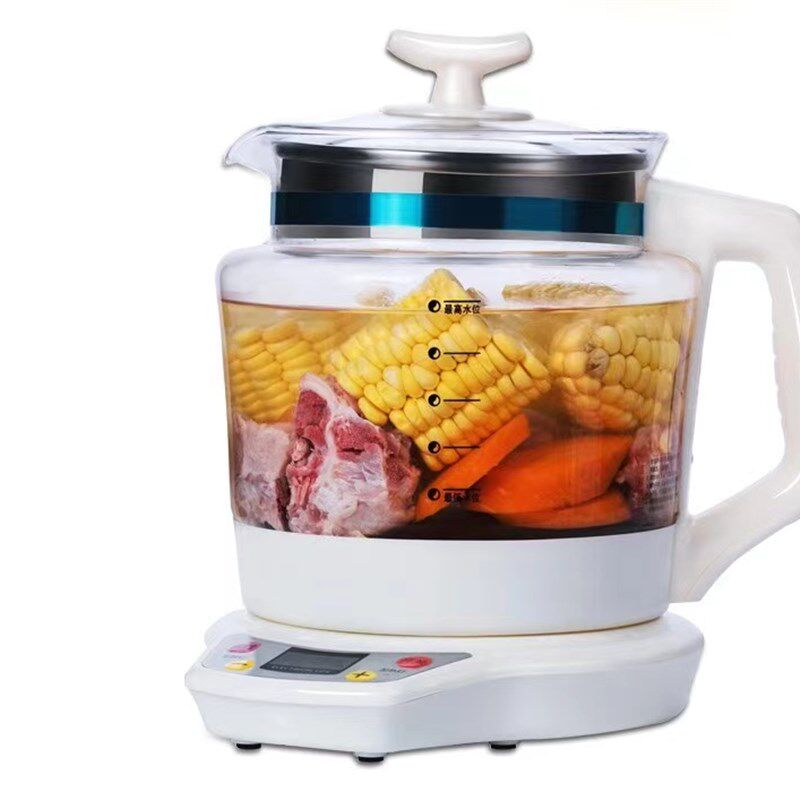 道泉多功能玻璃养生壶2L大容量全自动炖煮粥煎药煲汤烧水黑茶家用