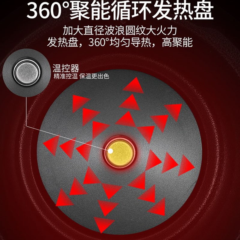 30不锈钢胆机械电压力锅3LL5LL8升胆德西宝家用电高压锅饭煲