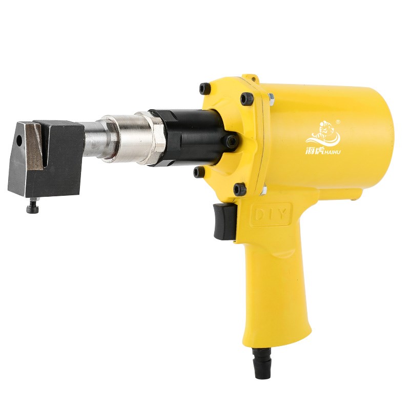 海虎汽动油压广告打孔钳不锈钢板气动打孔钳发光字铁皮冲孔机