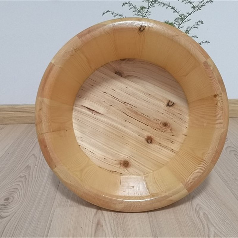 1cm高实木泡脚木桶洗脸盆家用儿童洗脚盆妇洗浴盆足浴盆