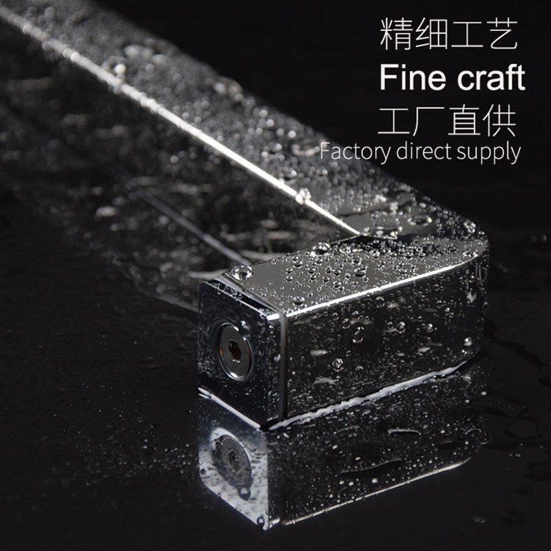 玻璃门拉手不锈钢淋浴房拉手移门把手方管加厚浴室扶手亮光