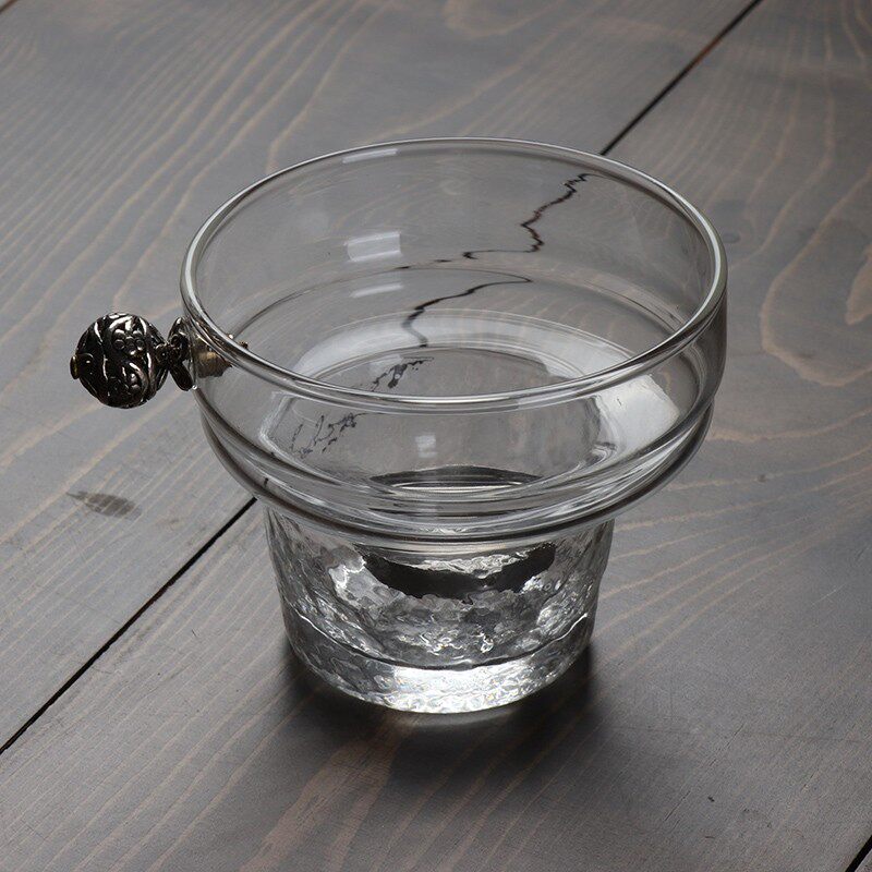 畅壹堂 玻璃茶漏过滤网茶滤起公道杯过滤网功夫茶具茶道配件