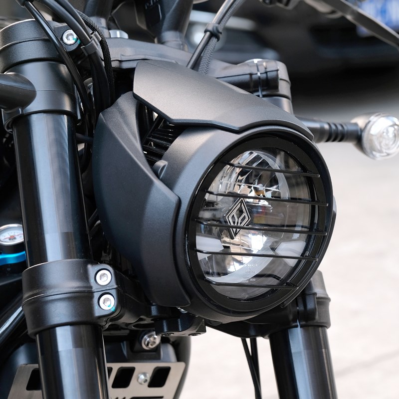 适用奔达金吉拉改装件不锈钢水箱网拿破仑离合盖手把镜