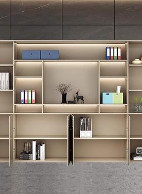 办YF-WJG23板桌文件老柜资料柜带锁子背景储物办公室木质现代公档