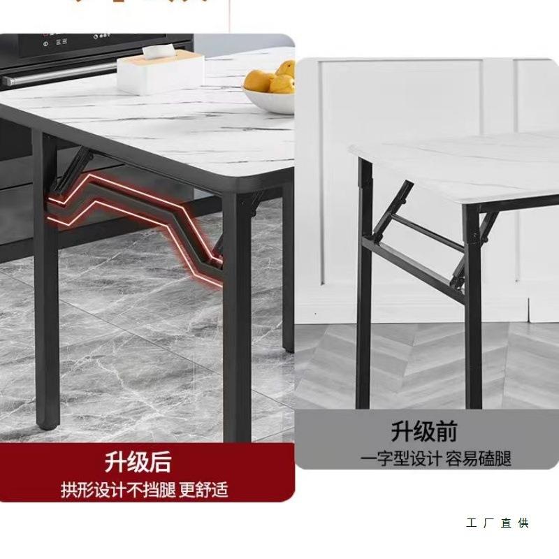 形正方餐桌可折家用简约加厚饭桌出租屋/小户型F5M8MTT6方叠桌80/
