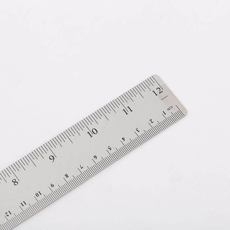 多功能3钢尺0度cm直加厚GC3128不锈钢尺木工绘图测量工具尺高精准