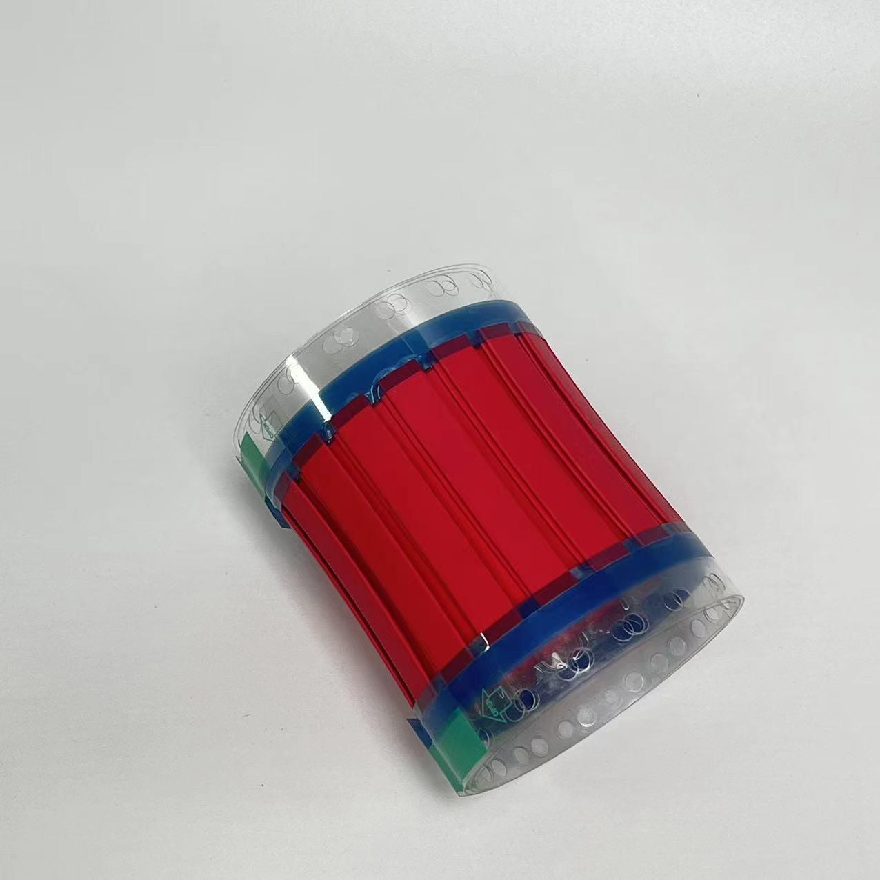 倍片式高识燃标热缩管线缆标阻识QVT套线缆标记管热缩号线管