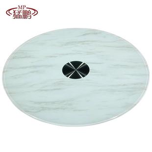 工厂直销桌转262盘钢玻璃家用酒店旋转实饭餐桌圆形台面木圆化桌