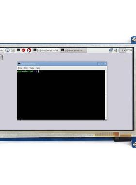 树示莓派4代B/3代PCYB+7寸电容屏液晶屏LDC高带清显屏外壳