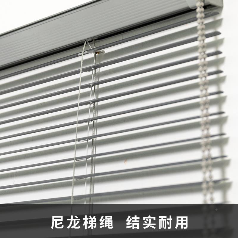 间铝合金百叶窗卷帘公室办厨房卫生家用升BYL降手拉式易清洁遮帘